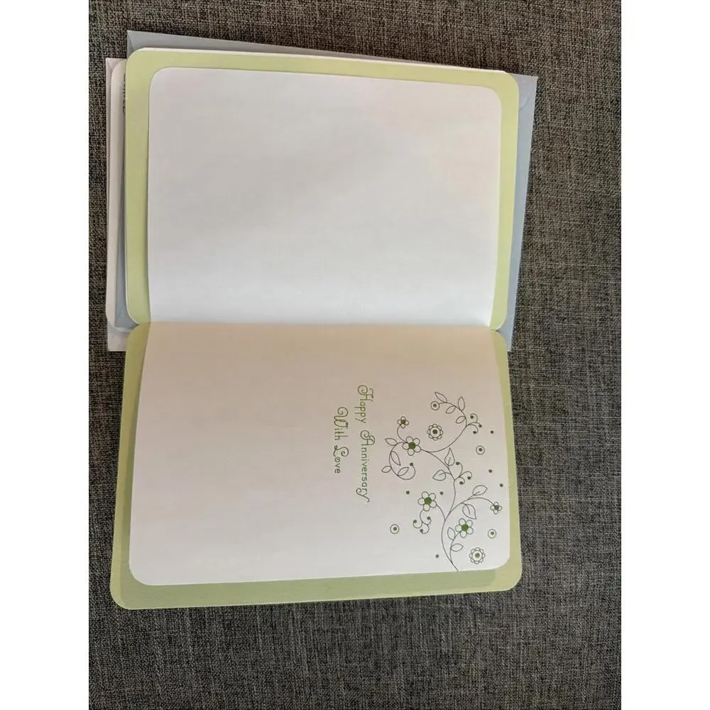 Hallmark Peanuts Anniversary Greeting Card Snoopy Woodstock Next To You Is My
